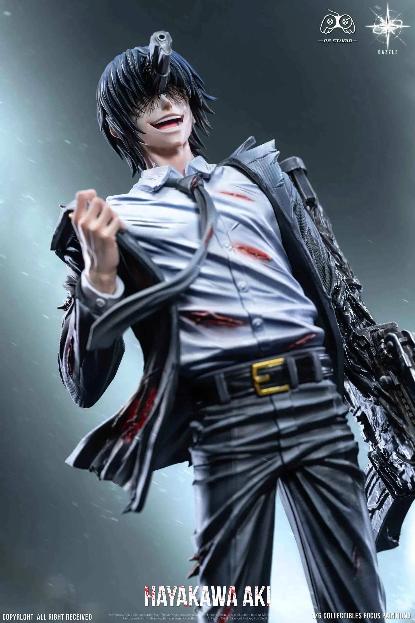 Chainsaw Man PG & Dazzle Studio Hayakawa Aki Resin Statue