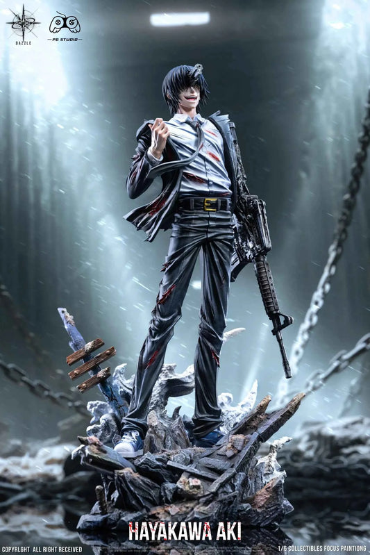 Chainsaw Man PG & Dazzle Studio Hayakawa Aki Resin Statue