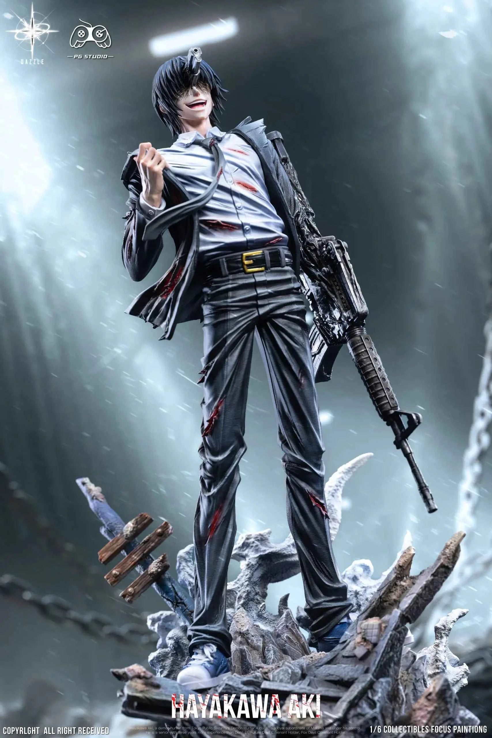 Chainsaw Man PG & Dazzle Studio Hayakawa Aki Resin Statue
