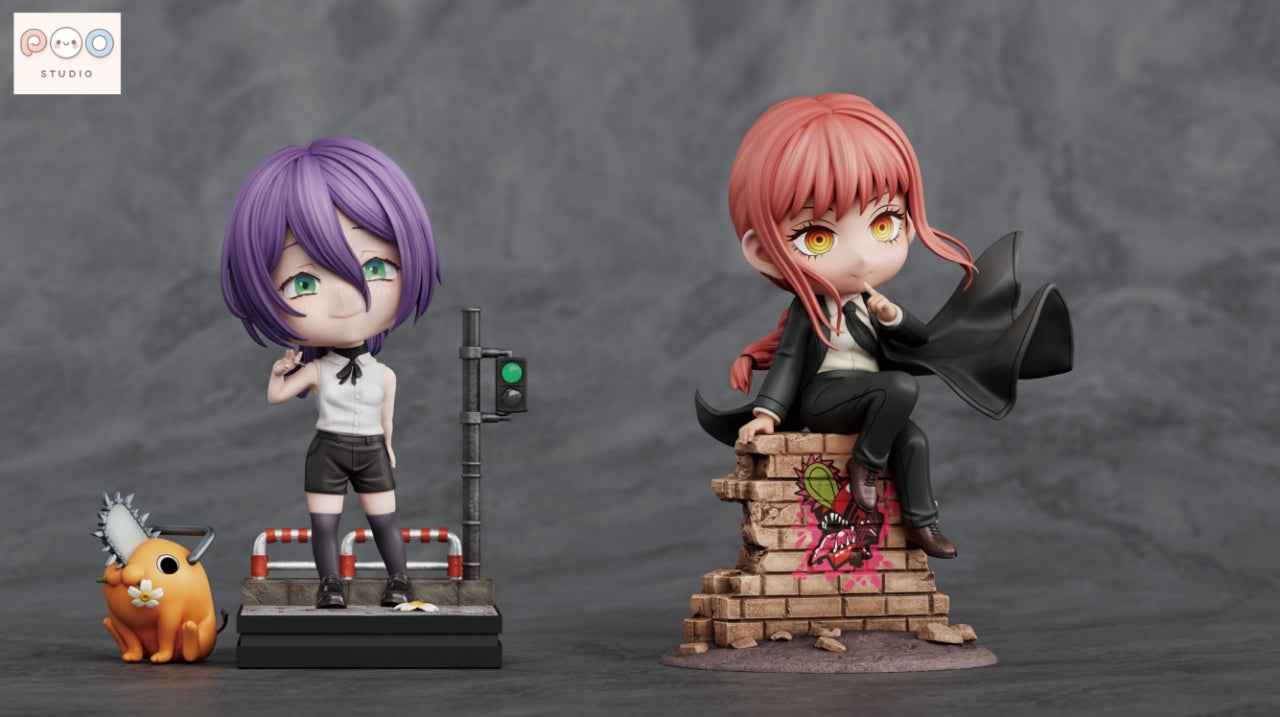 Chainsaw Man POPO Studio Cute Makima Resin Statue