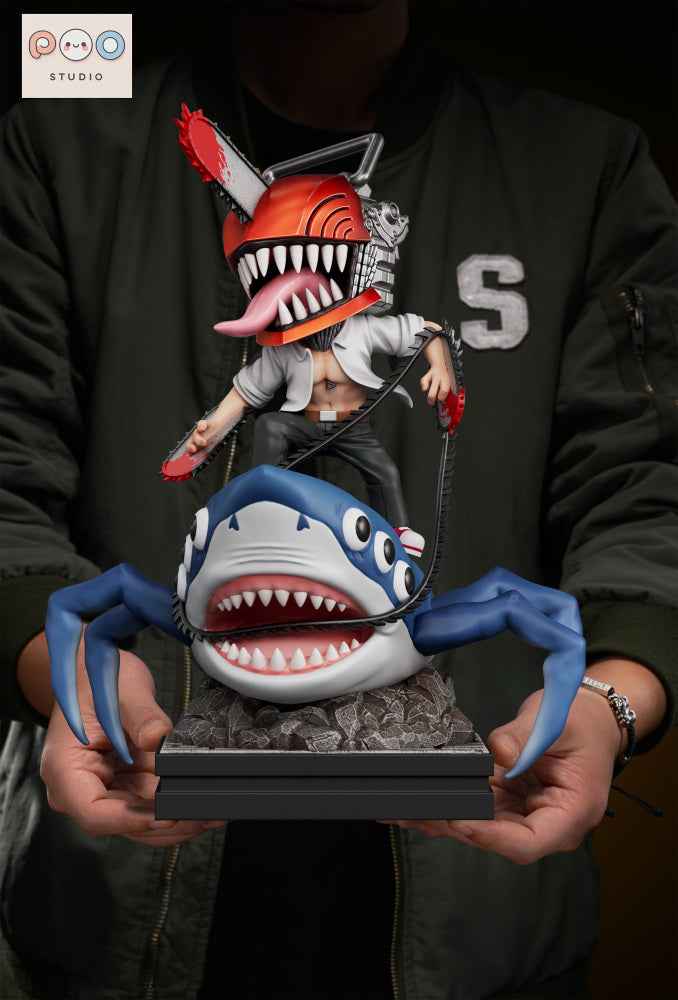 Chainsaw Man POPO Studio Chibi Denji Resin Statue