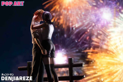 Chainsaw Man Pop Art Studio Reze & Denji 1/6 Resin Statue