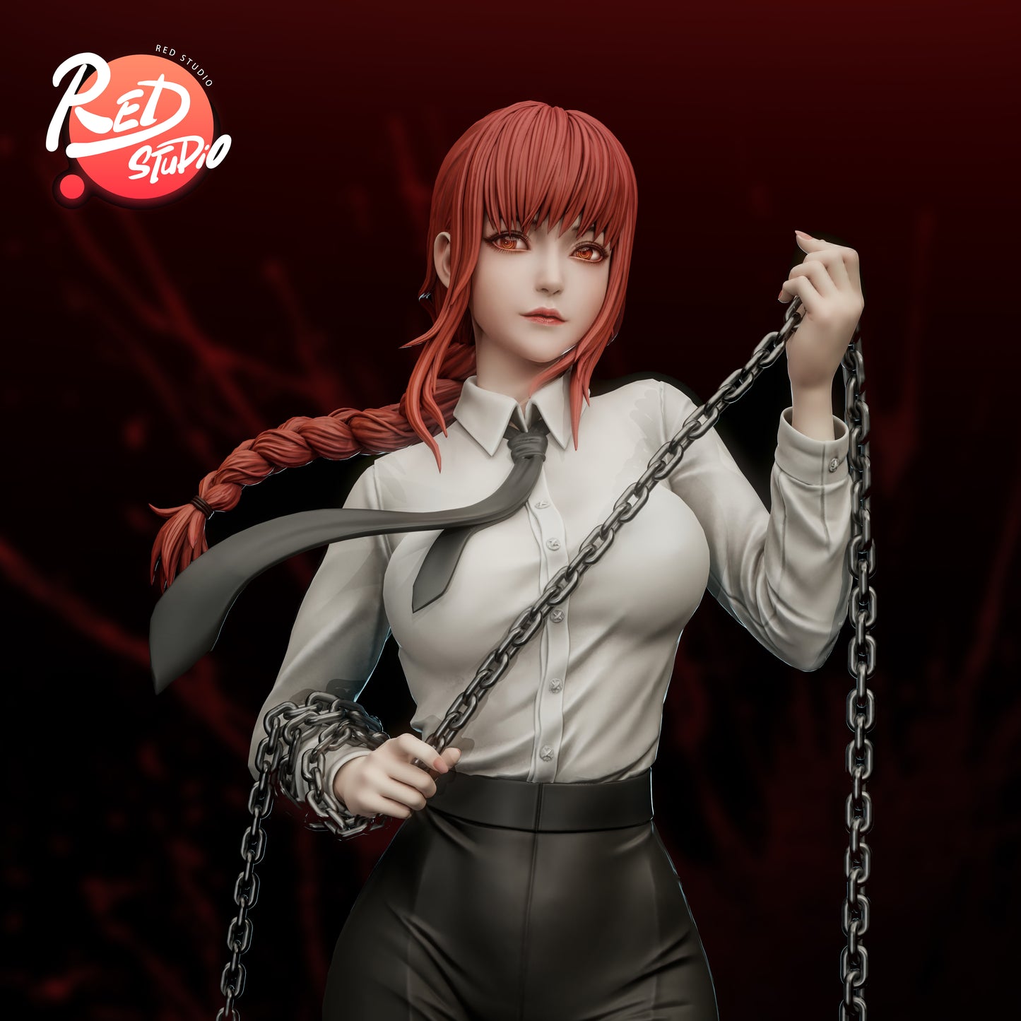 Chainsaw Man Red Studio Makima Resin Statue