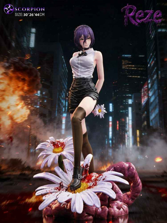 Chainsaw Man Scorpion Studio Reze Bomb Devil 1/4 Resin Statue