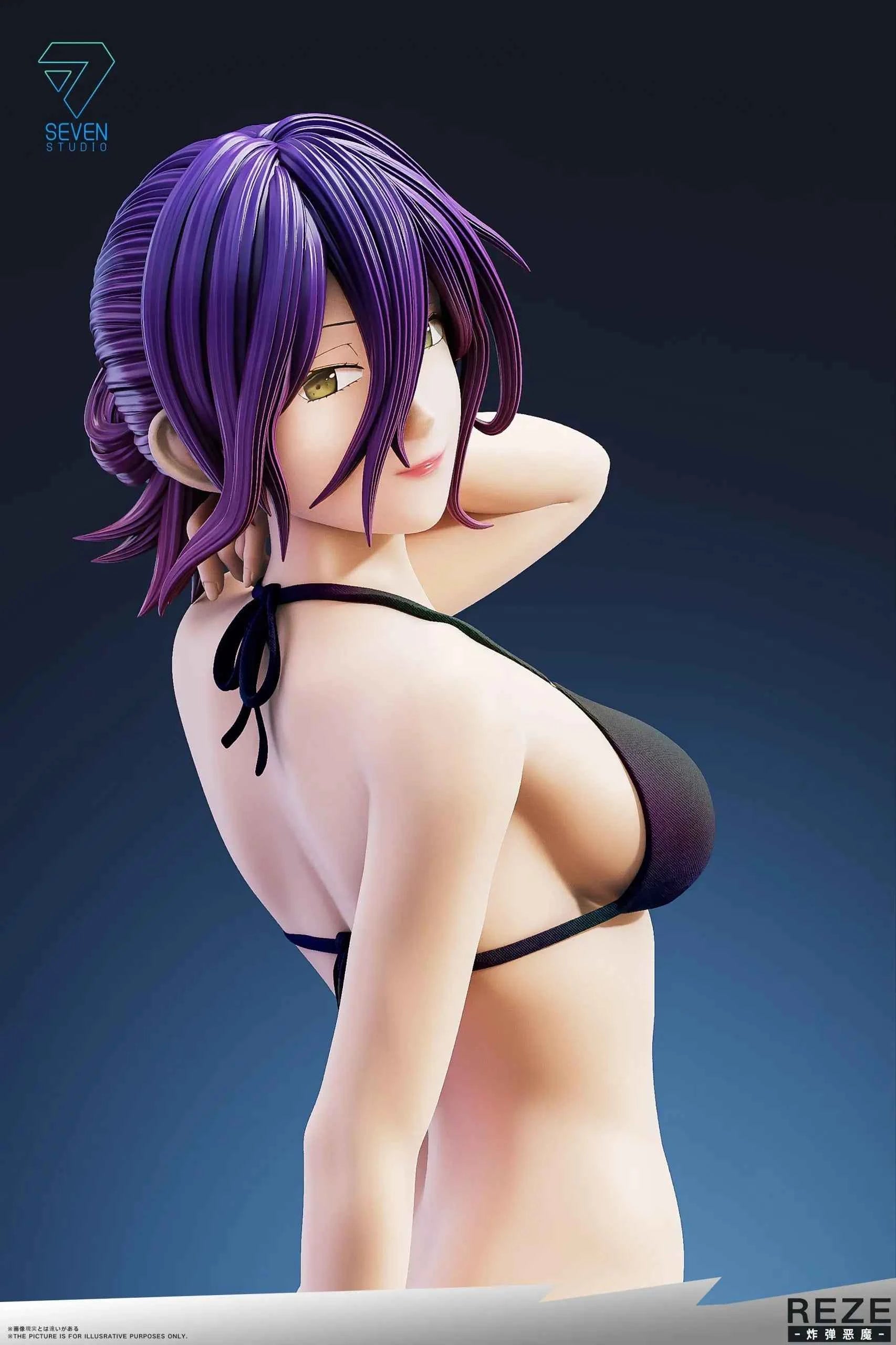 Chainsaw Man Seven Studio Reze Resin Statue