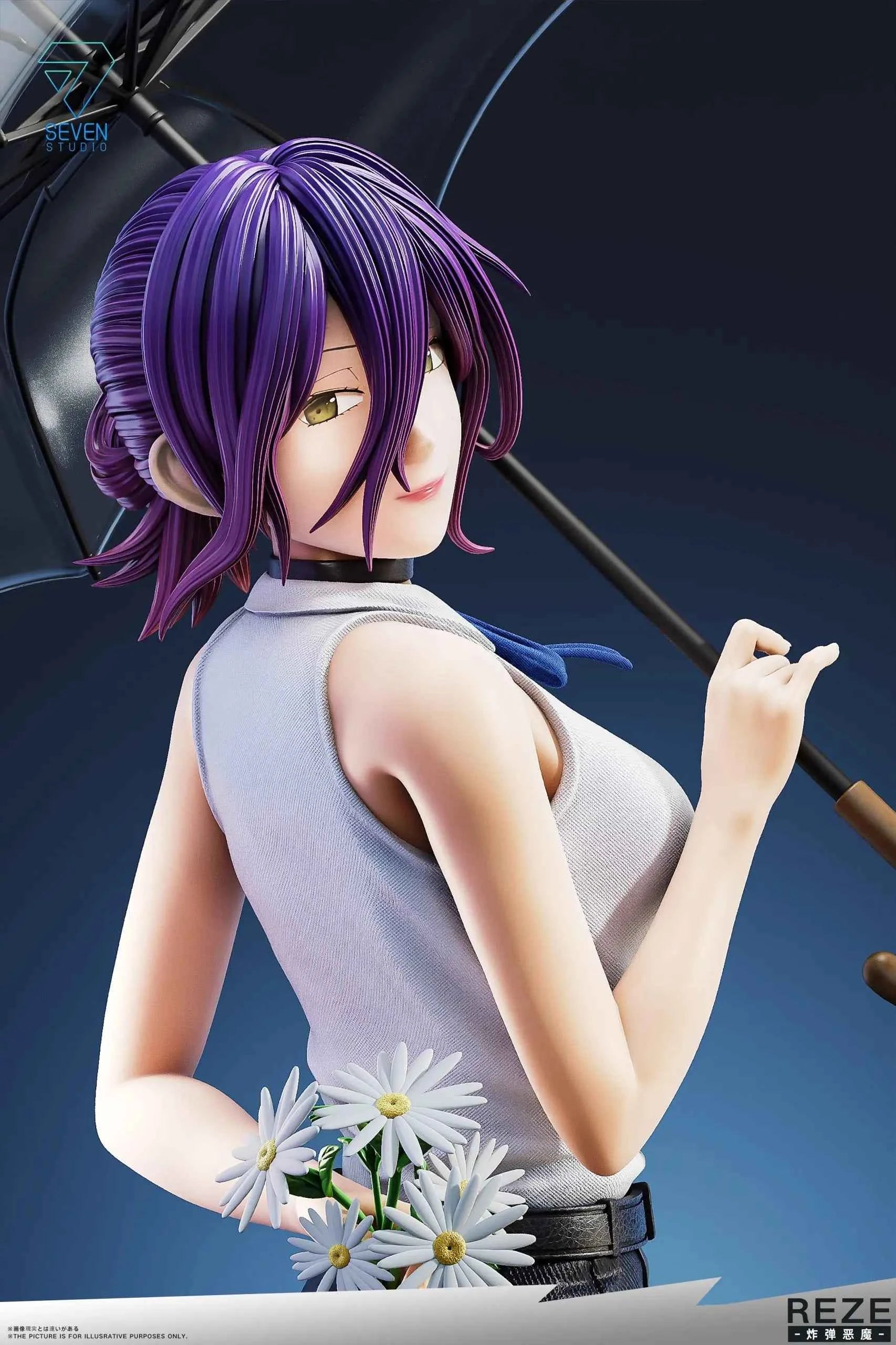 Chainsaw Man Seven Studio Reze Resin Statue