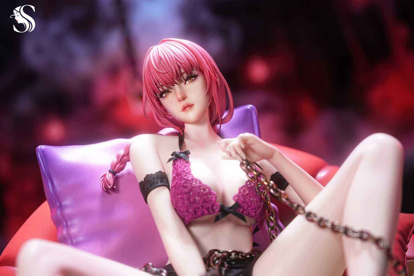 Chainsaw Man Temptress & Four Horsemen Studio Makima & Denji  1/4 Resin Statue