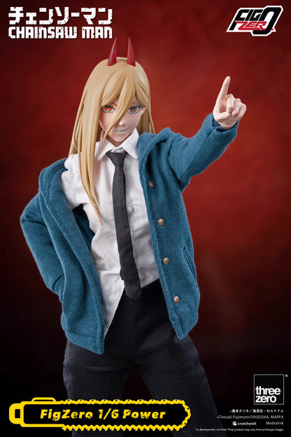 Chainsaw Man Threezero Power 3Z04080M0 1/6 Licensed Action Figure