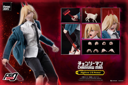 Chainsaw Man Threezero Power 3Z04080M0 1/6 Licensed Action Figure