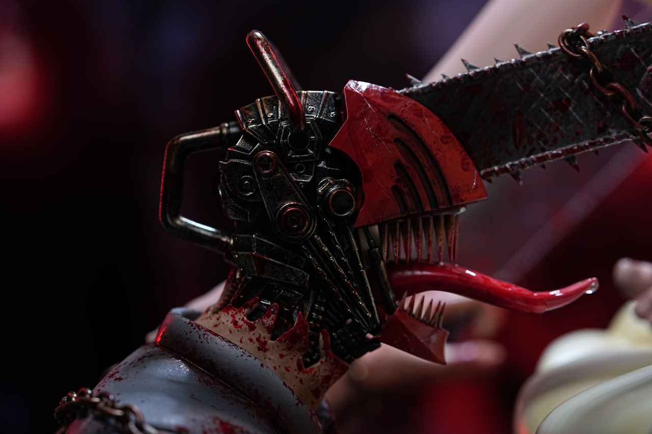 Chainsaw Man Temptress & Four Horsemen Studio Makima & Denji  1/4 Resin Statue