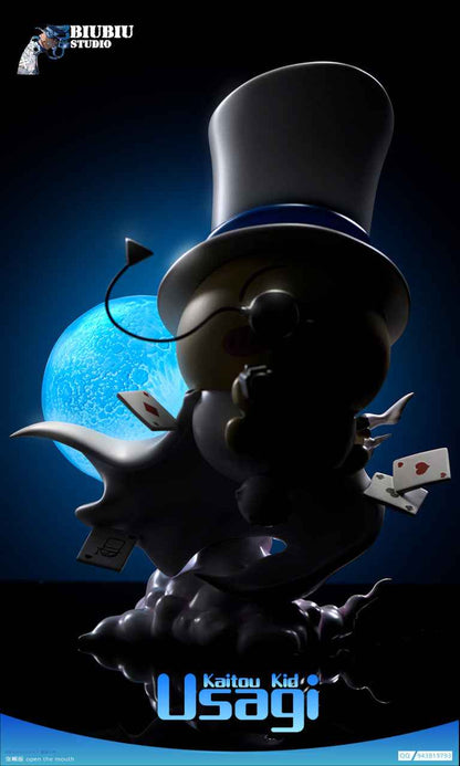 Chiikawa Biubiu Studio Usagi Cosplay Kaito Kid Phantom Thief Resin Statue