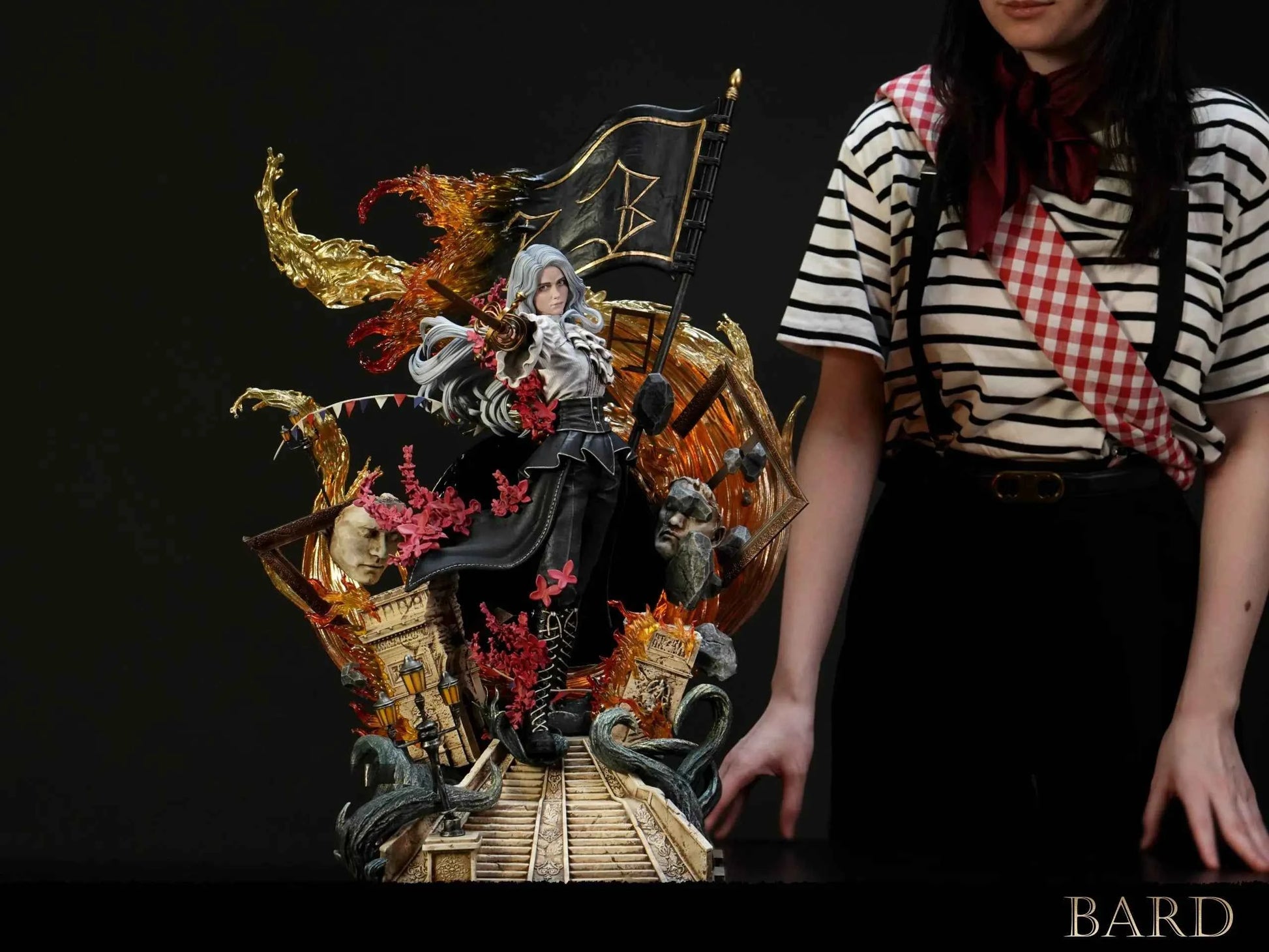 Clair Obscur: Expedition 33 Bard Studio Maelle Resin Statue