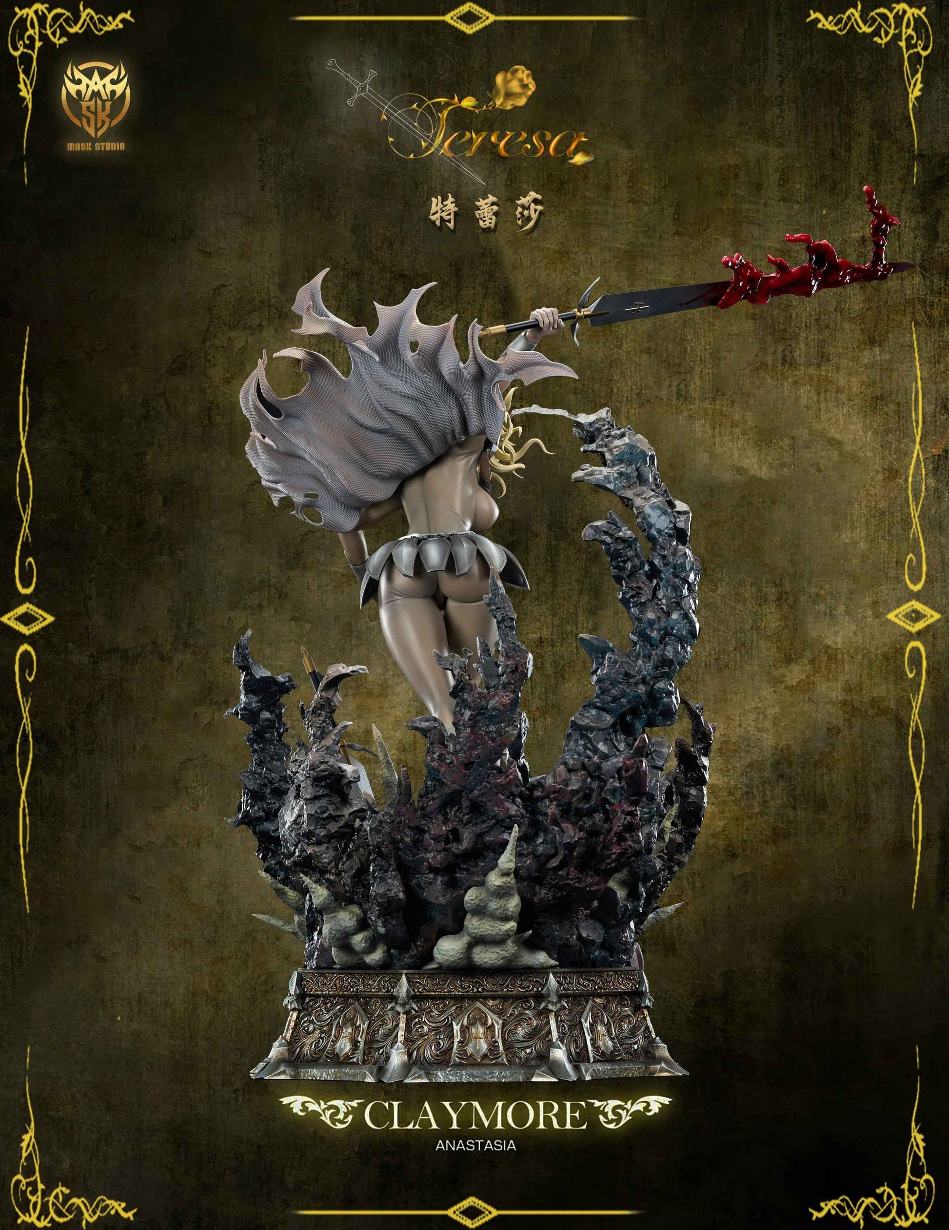 Claymore Mask Studio Teresa Resin Statue