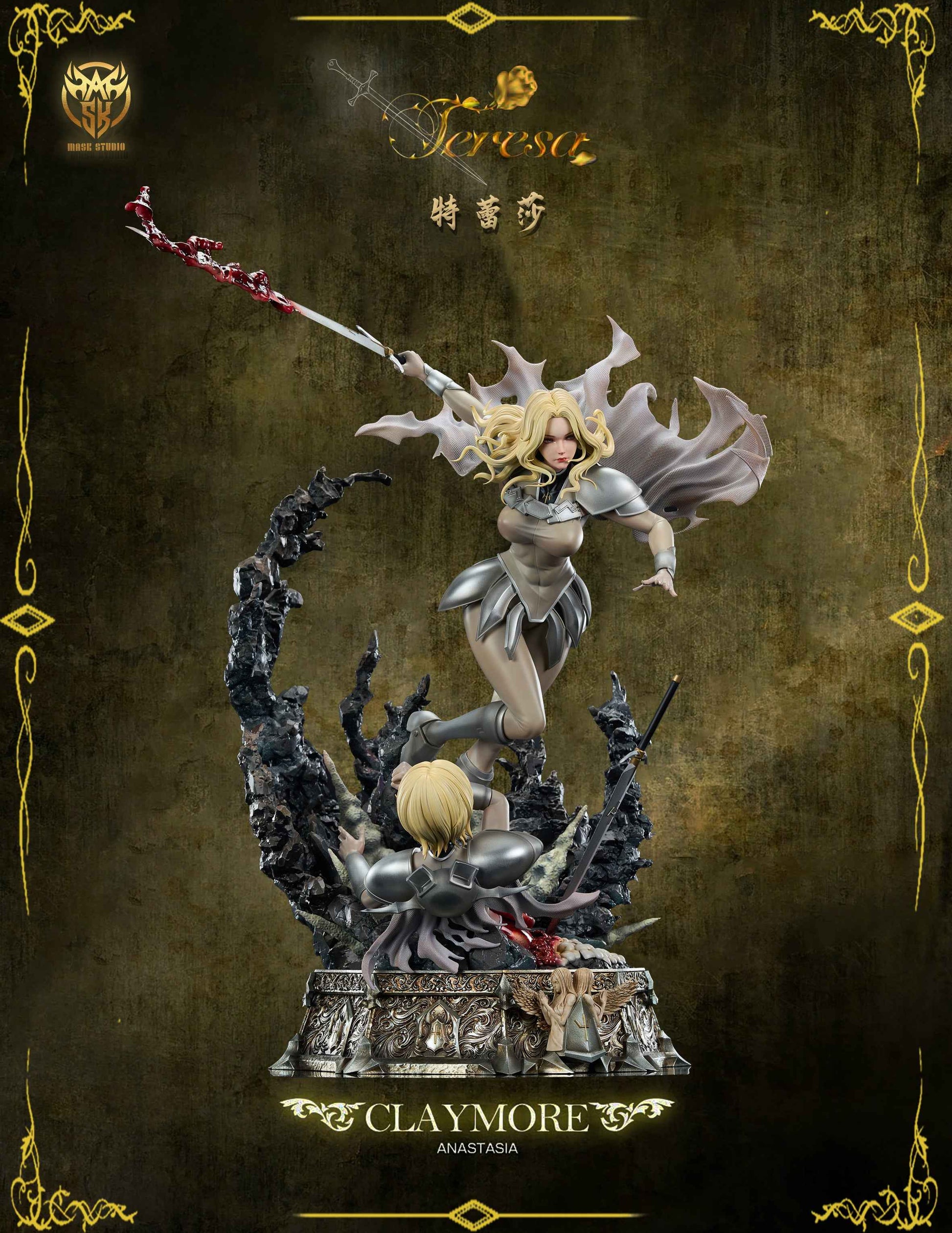 Claymore Mask Studio Teresa Resin Statue