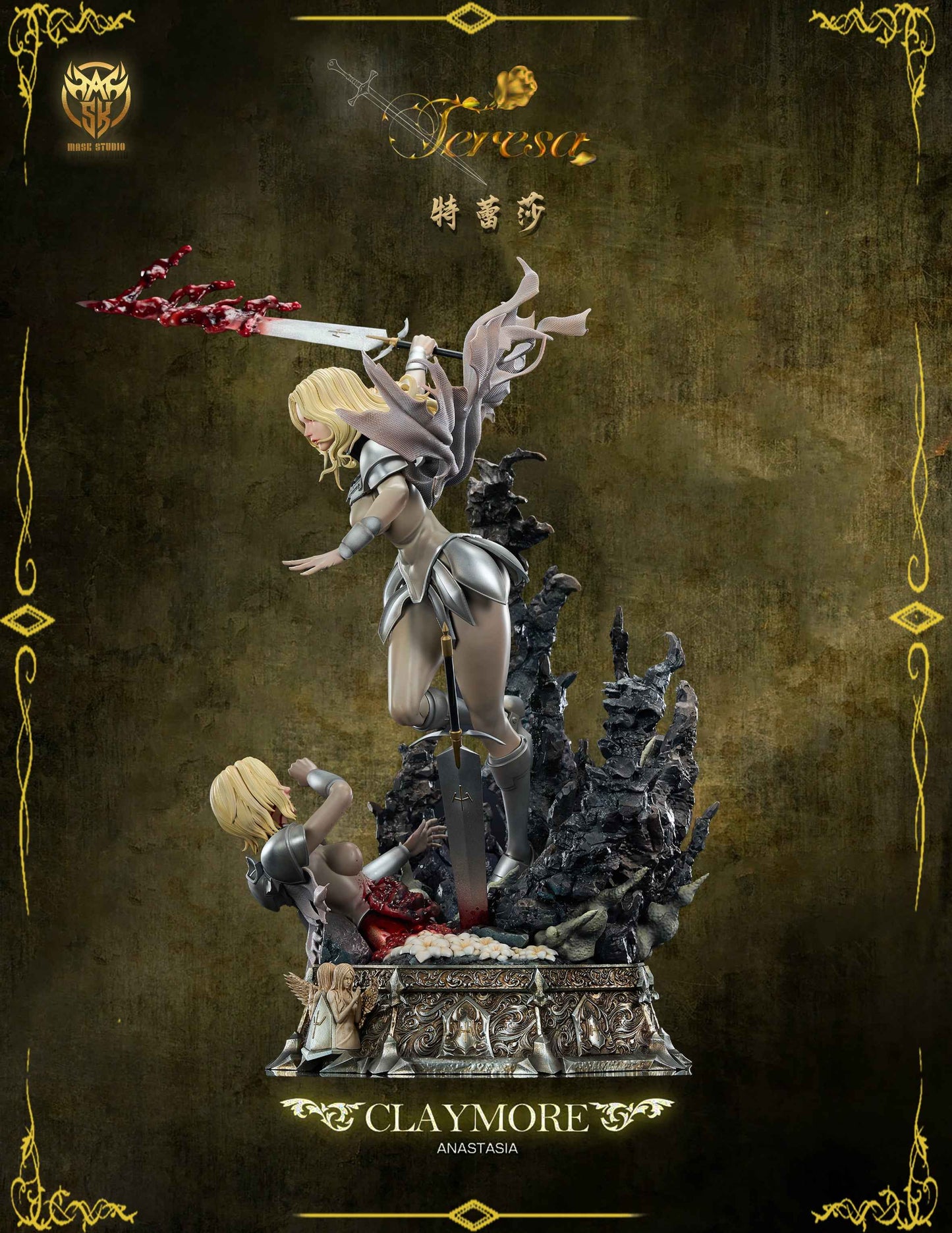 Claymore Mask Studio Teresa Resin Statue