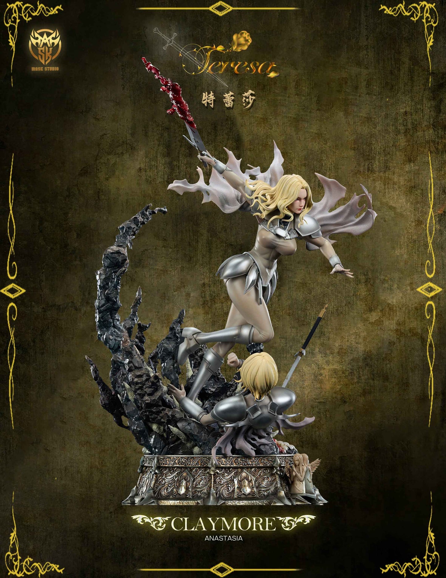 Claymore Mask Studio Teresa Resin Statue