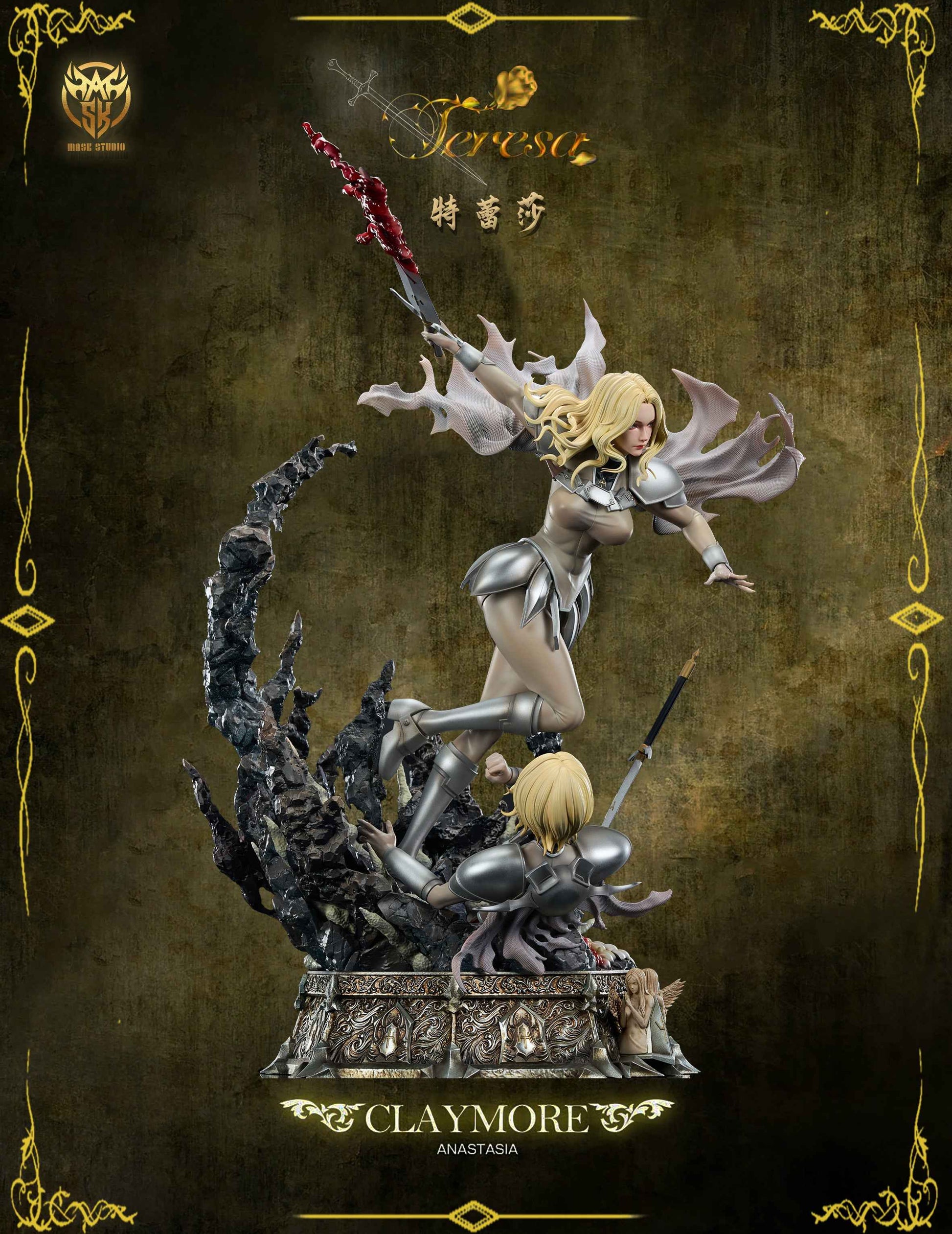 Claymore Mask Studio Teresa Resin Statue