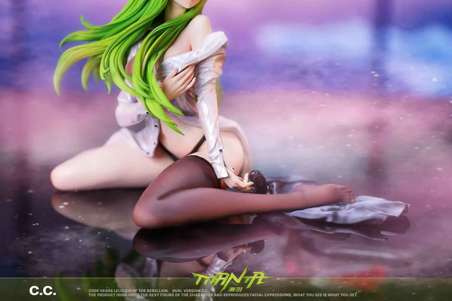 Code Geass Manta Studio C.C. Kneeling Serie Vol 1 Resin Statue