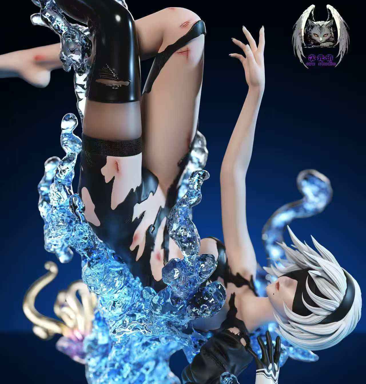 Code Geass & NieR: Automata Next Ape Slash & CYZ.Studio C.C. & 2B Resin Statue