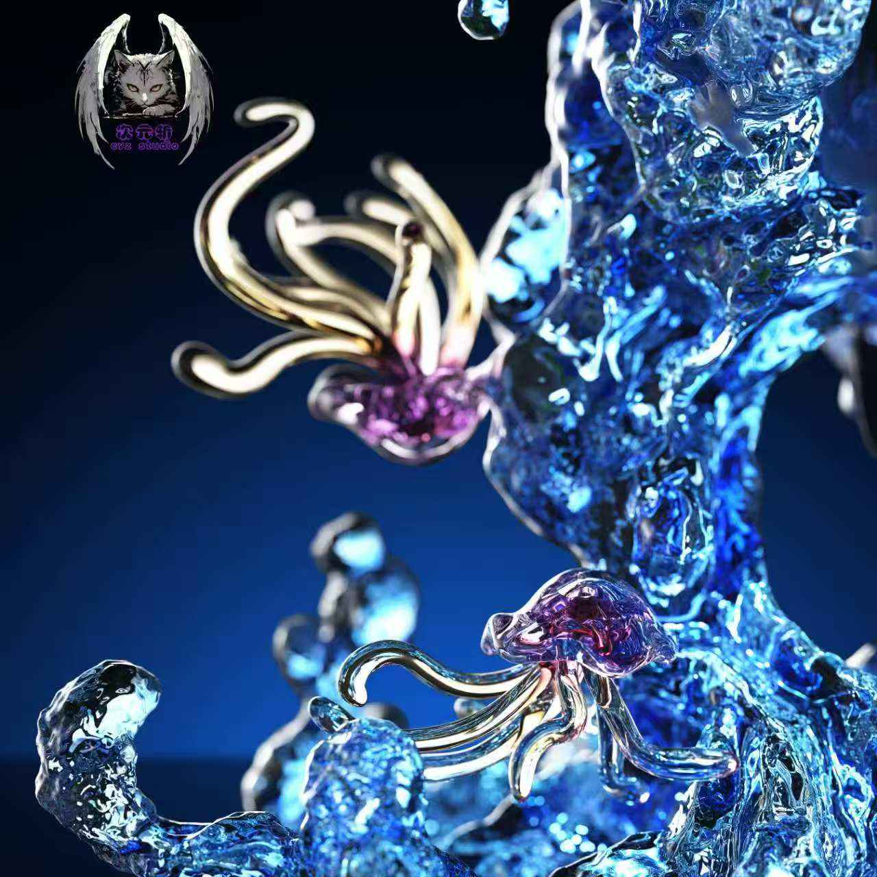 Code Geass & NieR: Automata Next Ape Slash & CYZ.Studio C.C. & 2B Resin Statue