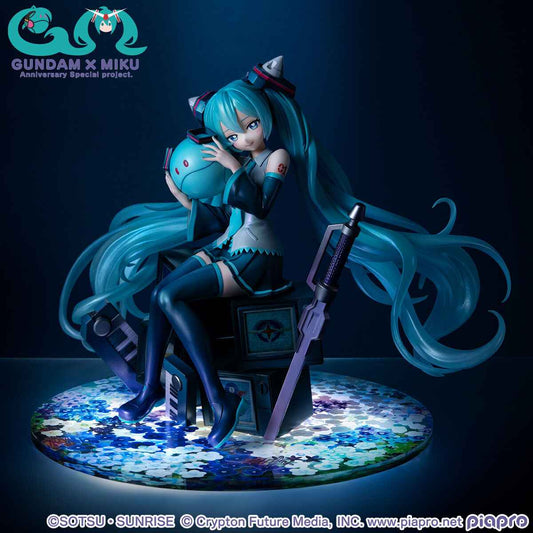 Colorful Stage! (Project Sekai) MegaHouse Gundam & Hatsune Miku Anniversary Special Project Lucrea 1/7 Licensed PVC Figure