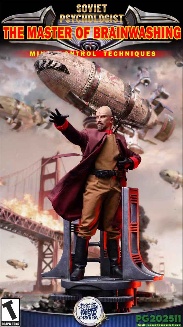 Command & Conquer OPAPA TOYS Yuri A Soviet Psychologist (PG202511) & Vehicle (PG202512) 1/6 Action Figure (3rd party)