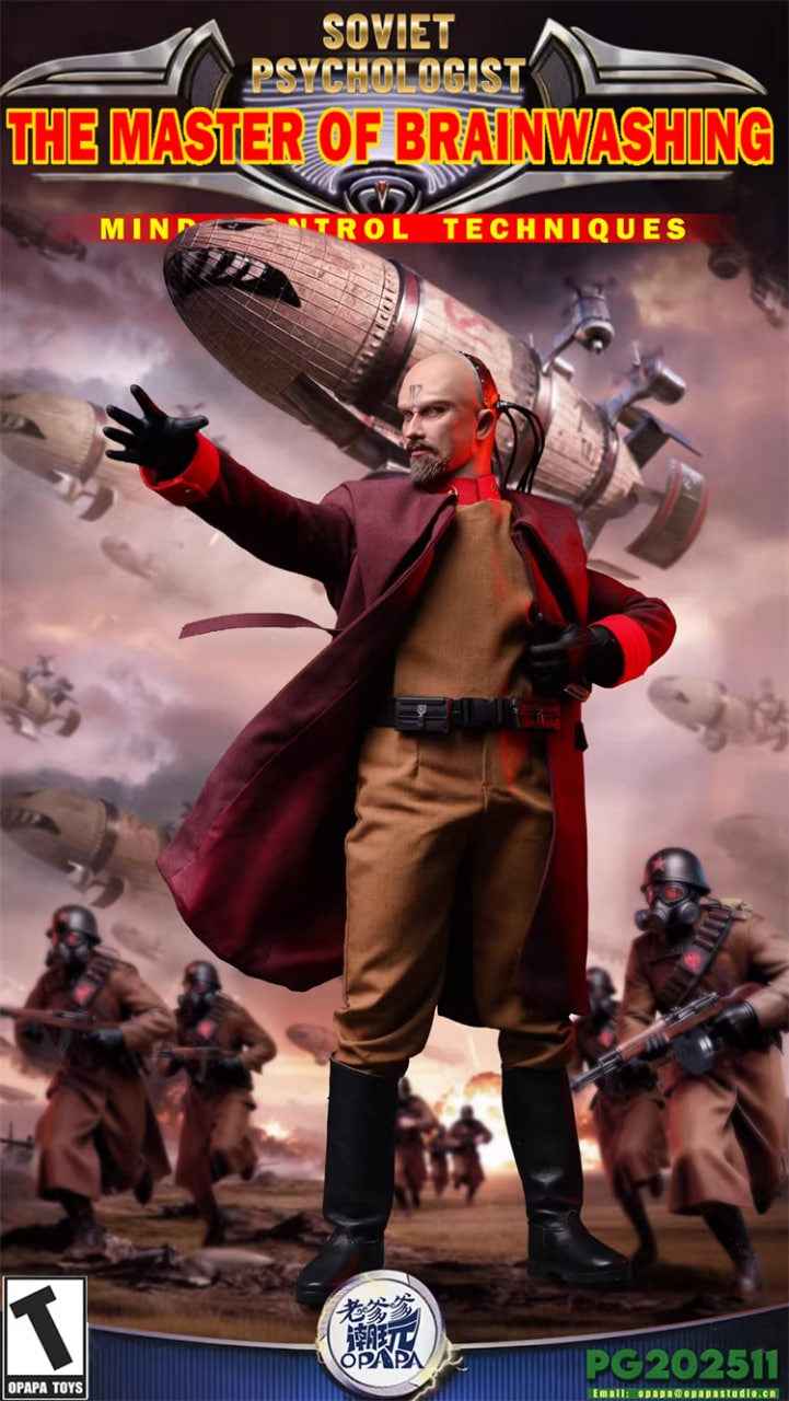 Command & Conquer OPAPA TOYS Yuri A Soviet Psychologist (PG202511) & Vehicle (PG202512) 1/6 Action Figure (3rd party)