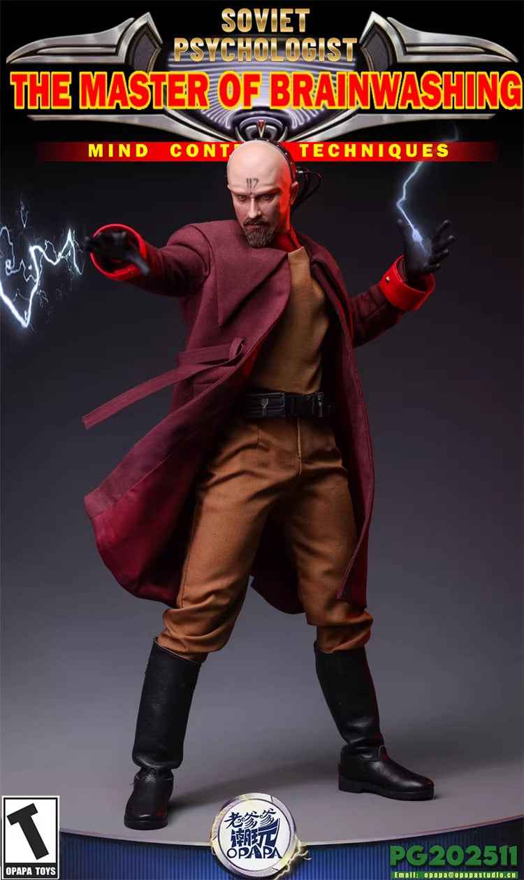 Command & Conquer OPAPA TOYS Yuri A Soviet Psychologist (PG202511) & Vehicle (PG202512) 1/6 Action Figure (3rd party)