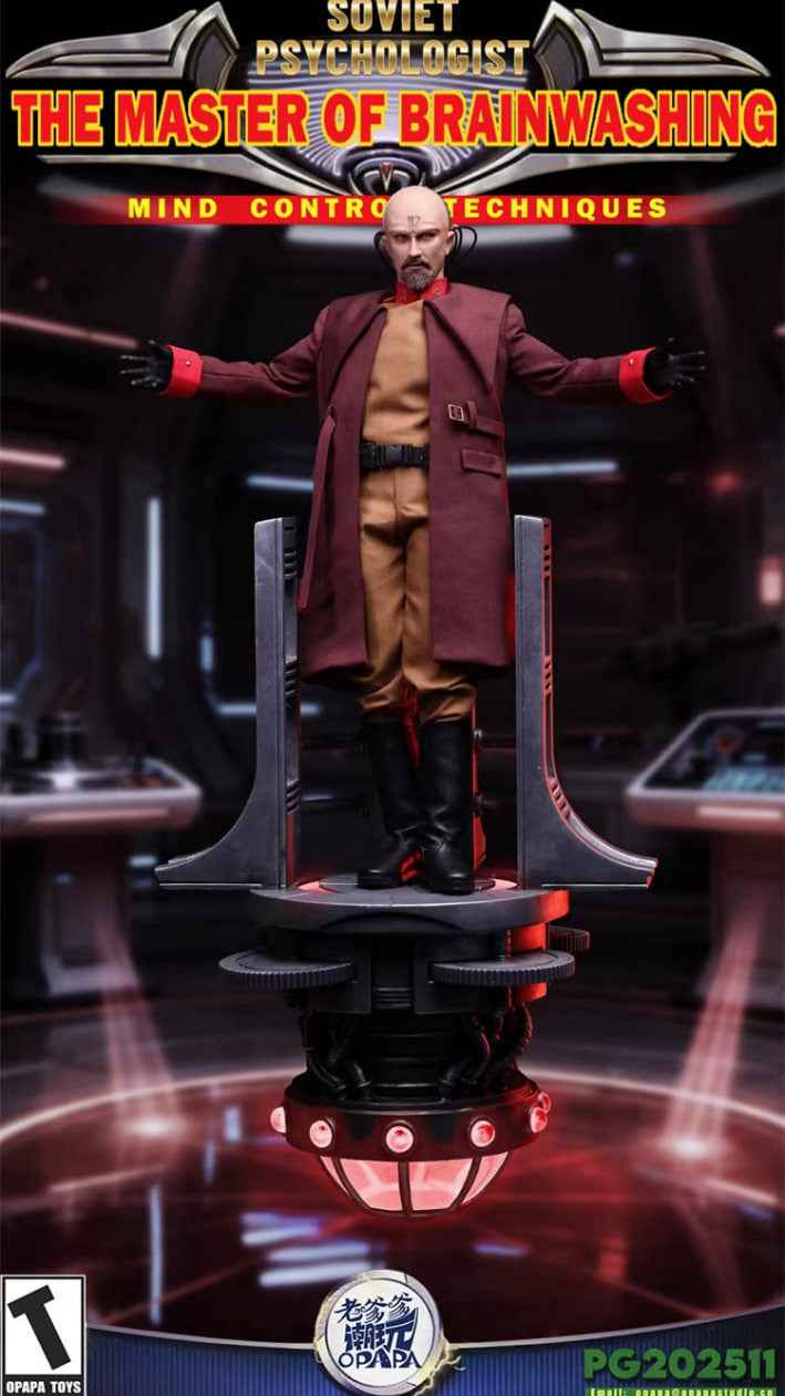 Command & Conquer OPAPA TOYS Yuri A Soviet Psychologist (PG202511) & Vehicle (PG202512) 1/6 Action Figure (3rd party)