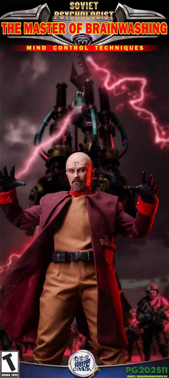 Command & Conquer OPAPA TOYS Yuri A Soviet Psychologist (PG202511) & Vehicle (PG202512) 1/6 Action Figure (3rd party)