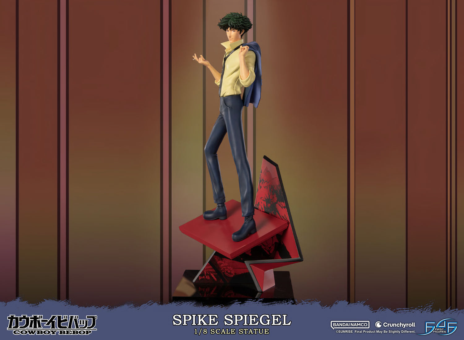 Cowboy Bebop First 4 Figures Spike Spiegel 1/8 Licensed Resin Statue