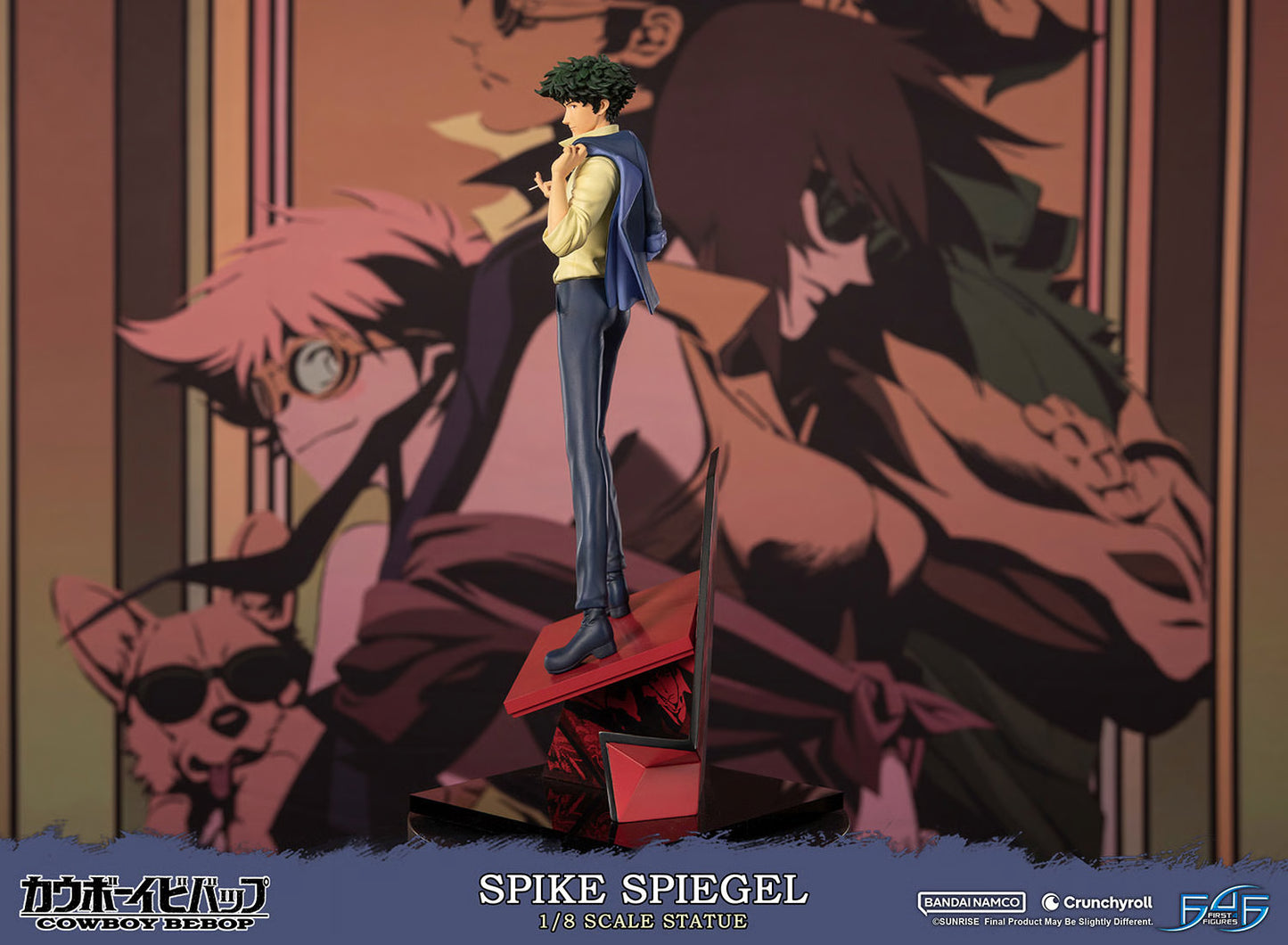 Cowboy Bebop First 4 Figures Spike Spiegel 1/8 Licensed Resin Statue