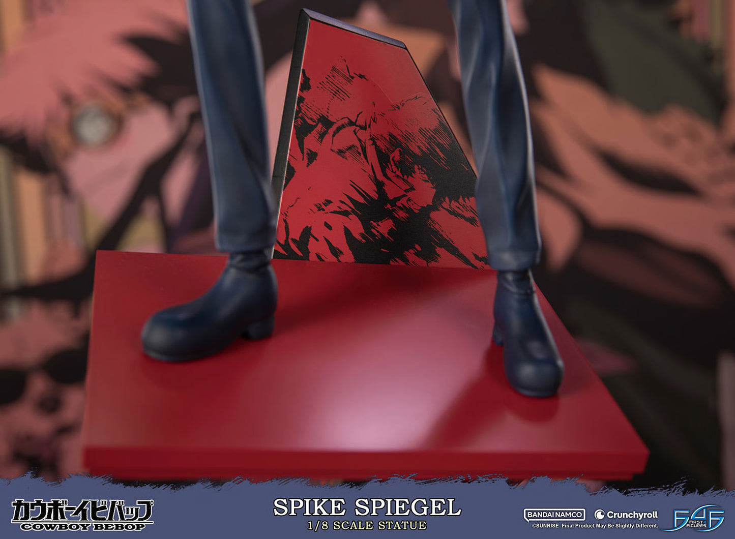 Cowboy Bebop First 4 Figures Spike Spiegel 1/8 Licensed Resin Statue