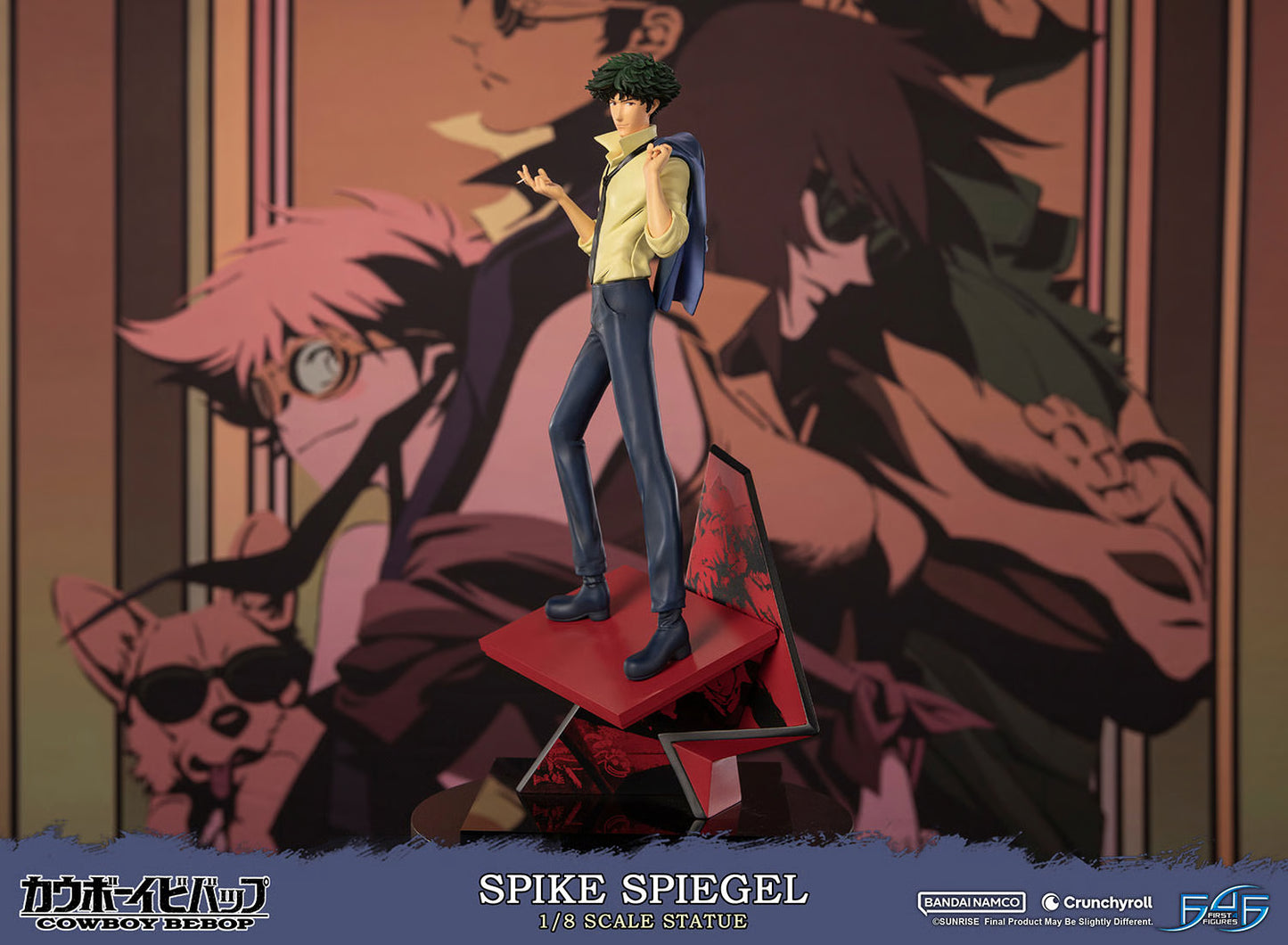 Cowboy Bebop First 4 Figures Spike Spiegel 1/8 Licensed Resin Statue