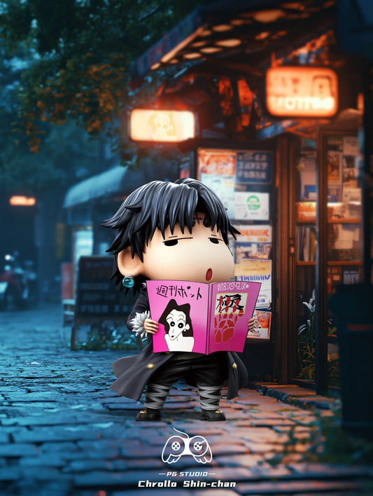 Crayon Shin Chan PG Studio Shinnosuke Nohara Cosplay Chrollo Resin Statue