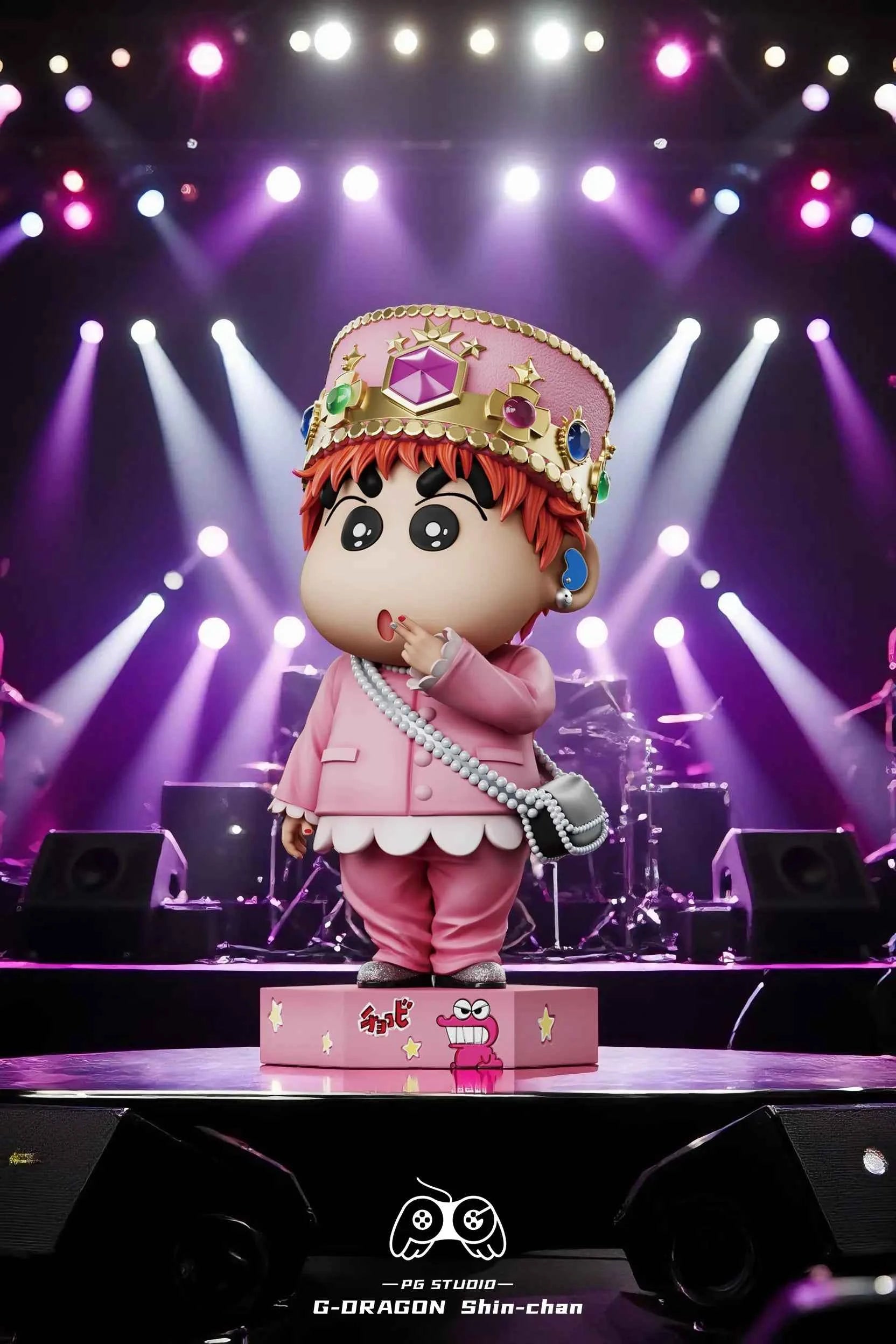 Crayon Shin Chan PG Studio Shinnosuke Nohara Cosplay GD Resin Statue