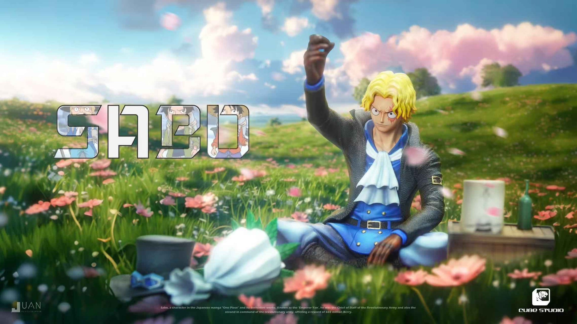 One Piece ~ Cube Studio ~ Sabo ~ Resin Statue
