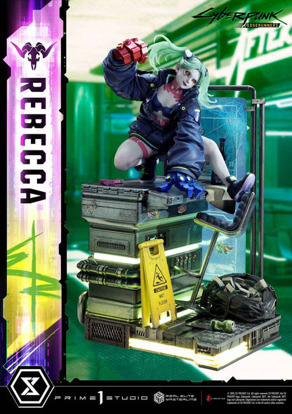 Cyberpunk Edgerunners Prime 1 Studio Rebecca REMCP-03 REMCP-03DX Licensed Resin Statue