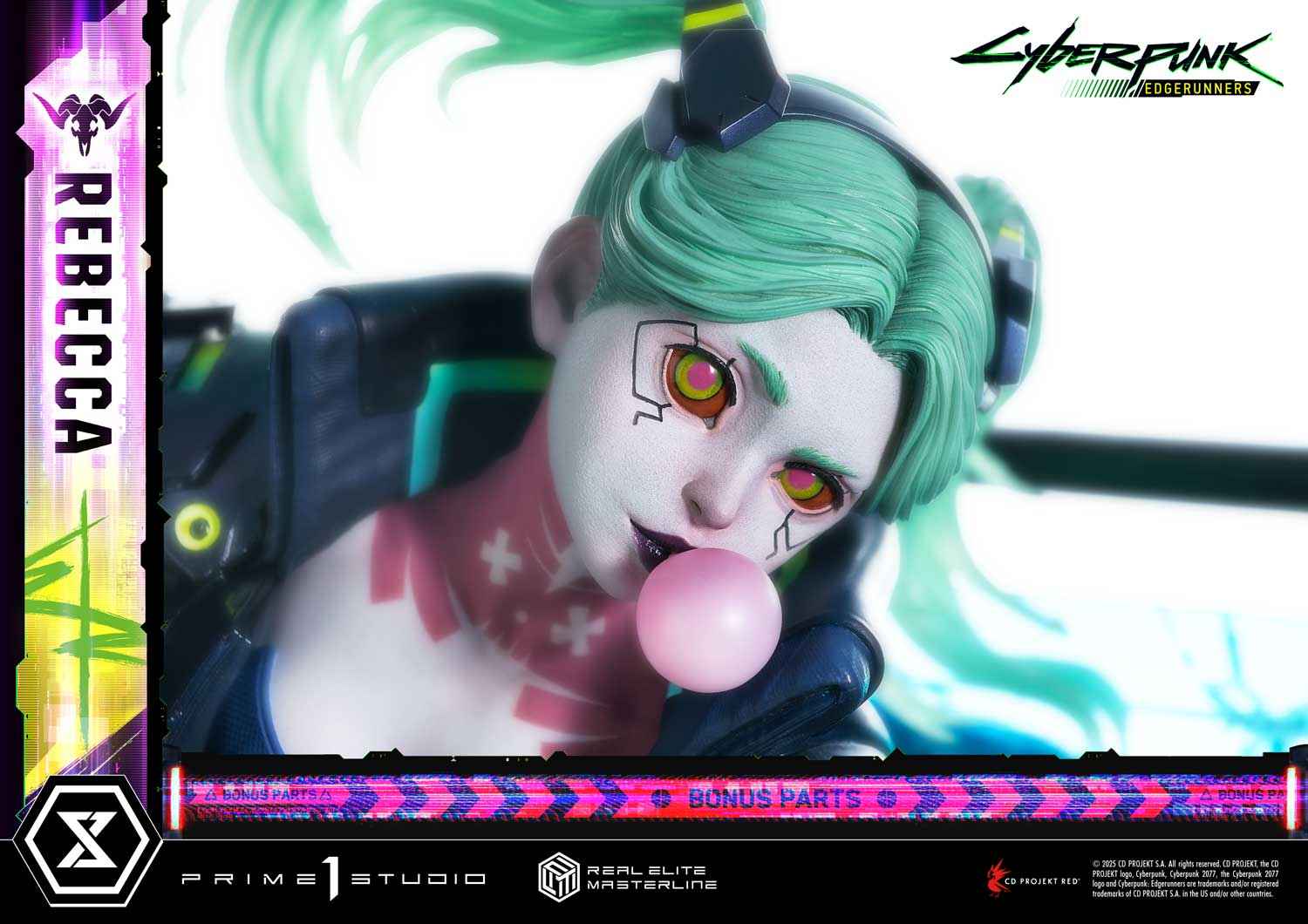 Cyberpunk Edgerunners Prime 1 Studio Rebecca REMCP-03 REMCP-03DX Licensed Resin Statue