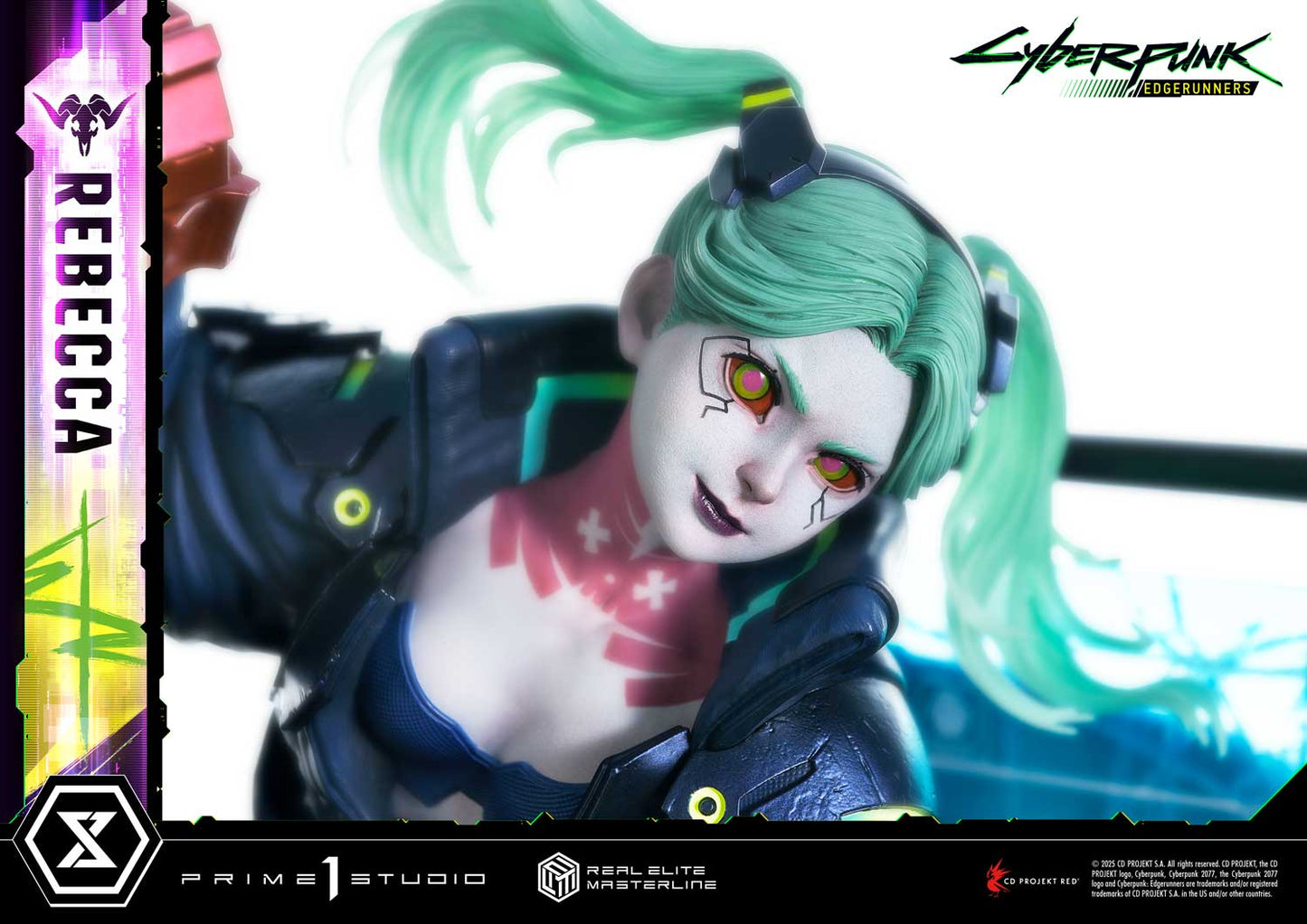 Cyberpunk Edgerunners Prime 1 Studio Rebecca REMCP-03 REMCP-03DX Licensed Resin Statue
