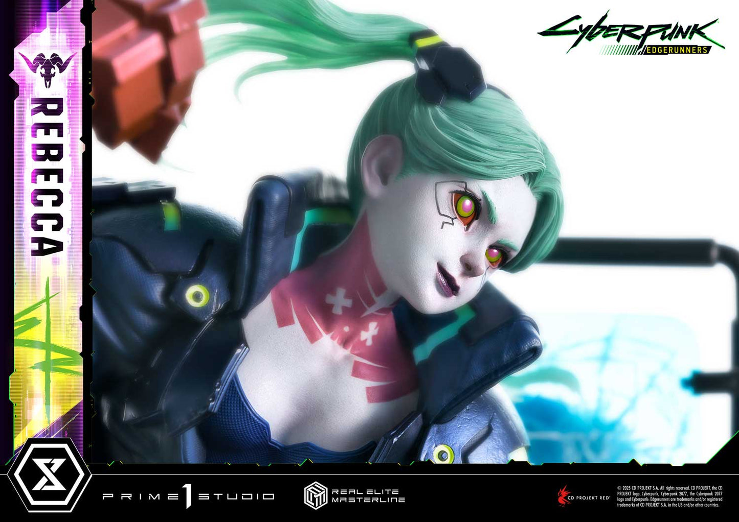 Cyberpunk Edgerunners Prime 1 Studio Rebecca REMCP-03 REMCP-03DX Licensed Resin Statue