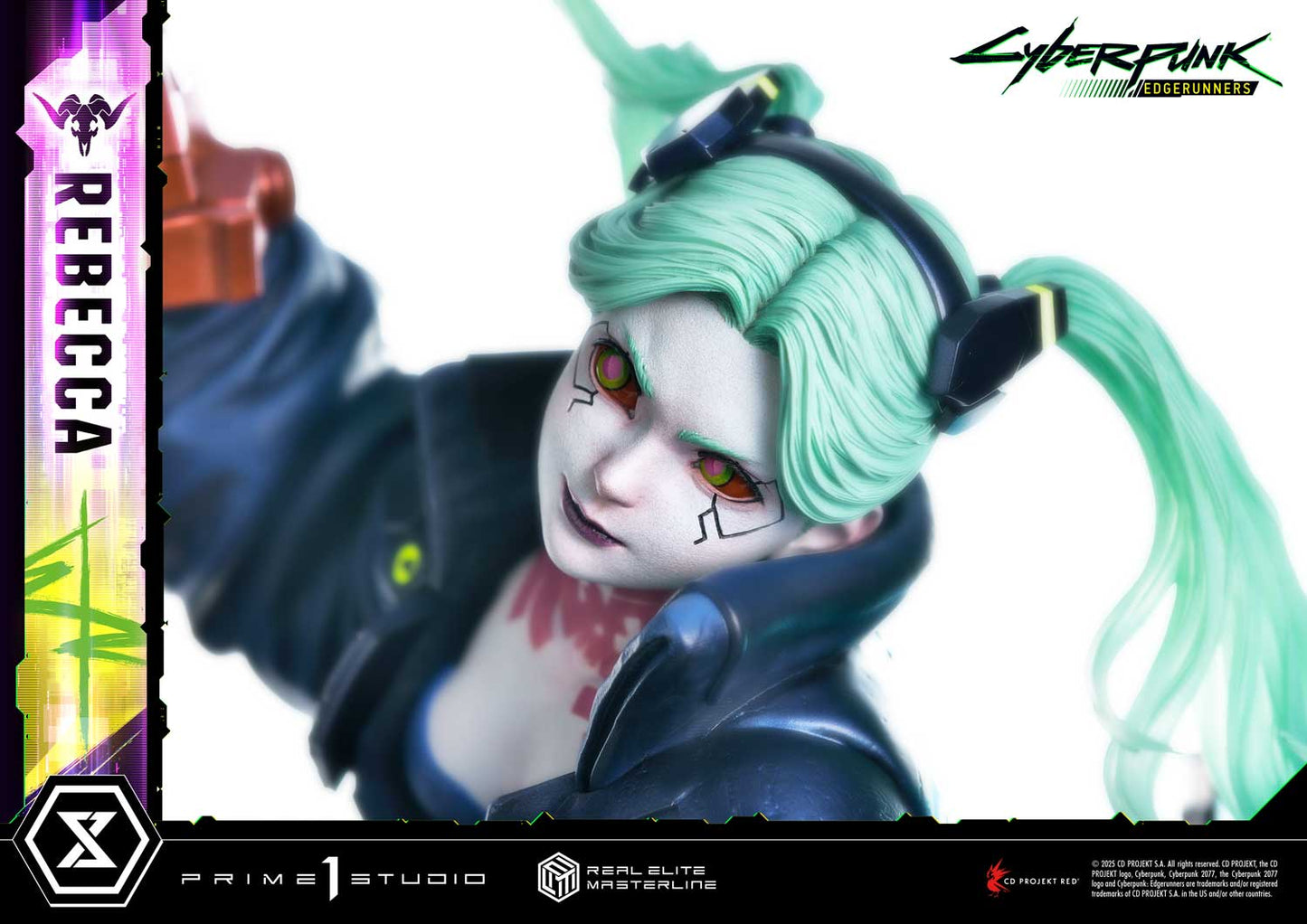 Cyberpunk Edgerunners Prime 1 Studio Rebecca REMCP-03 REMCP-03DX Licensed Resin Statue