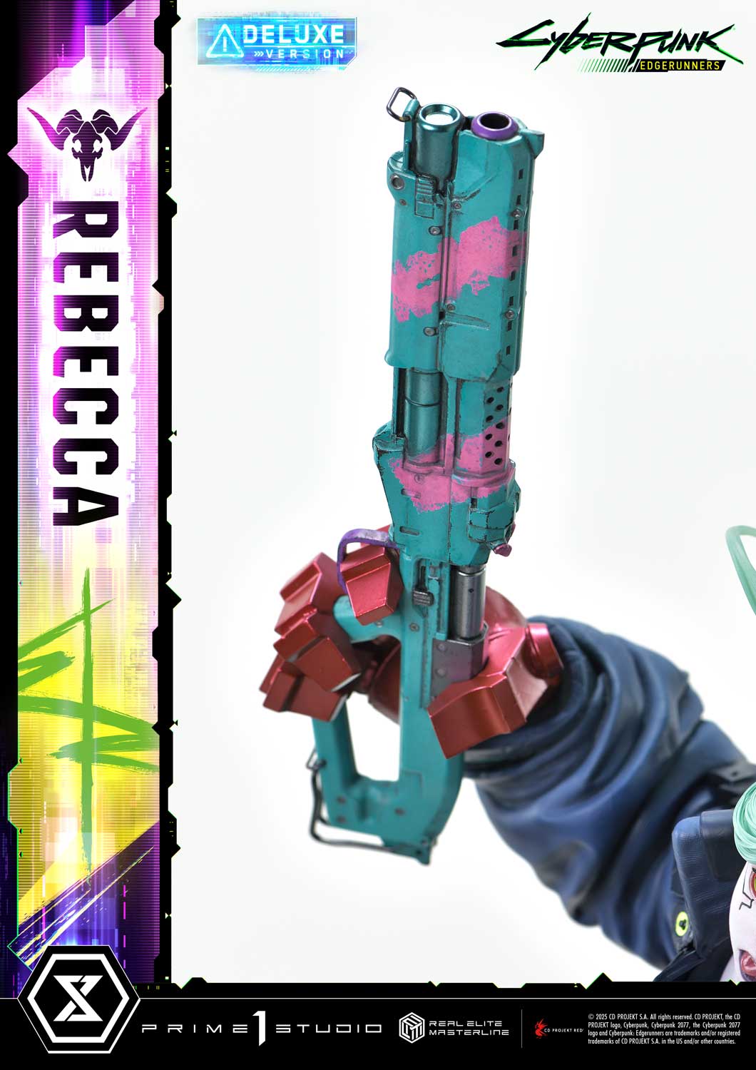 Cyberpunk Edgerunners Prime 1 Studio Rebecca REMCP-03 REMCP-03DX Licensed Resin Statue