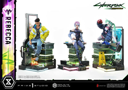 Cyberpunk Edgerunners Prime 1 Studio Rebecca REMCP-03 REMCP-03DX Licensed Resin Statue