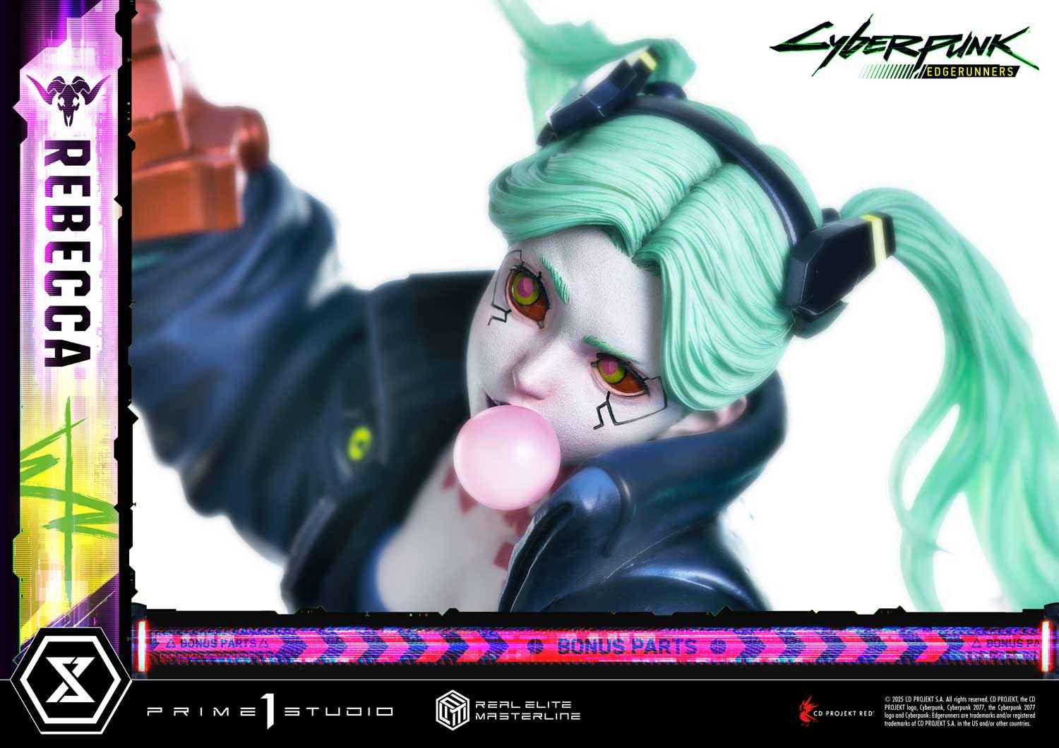 Cyberpunk Edgerunners Prime 1 Studio Rebecca REMCP-03 REMCP-03DX Licensed Resin Statue