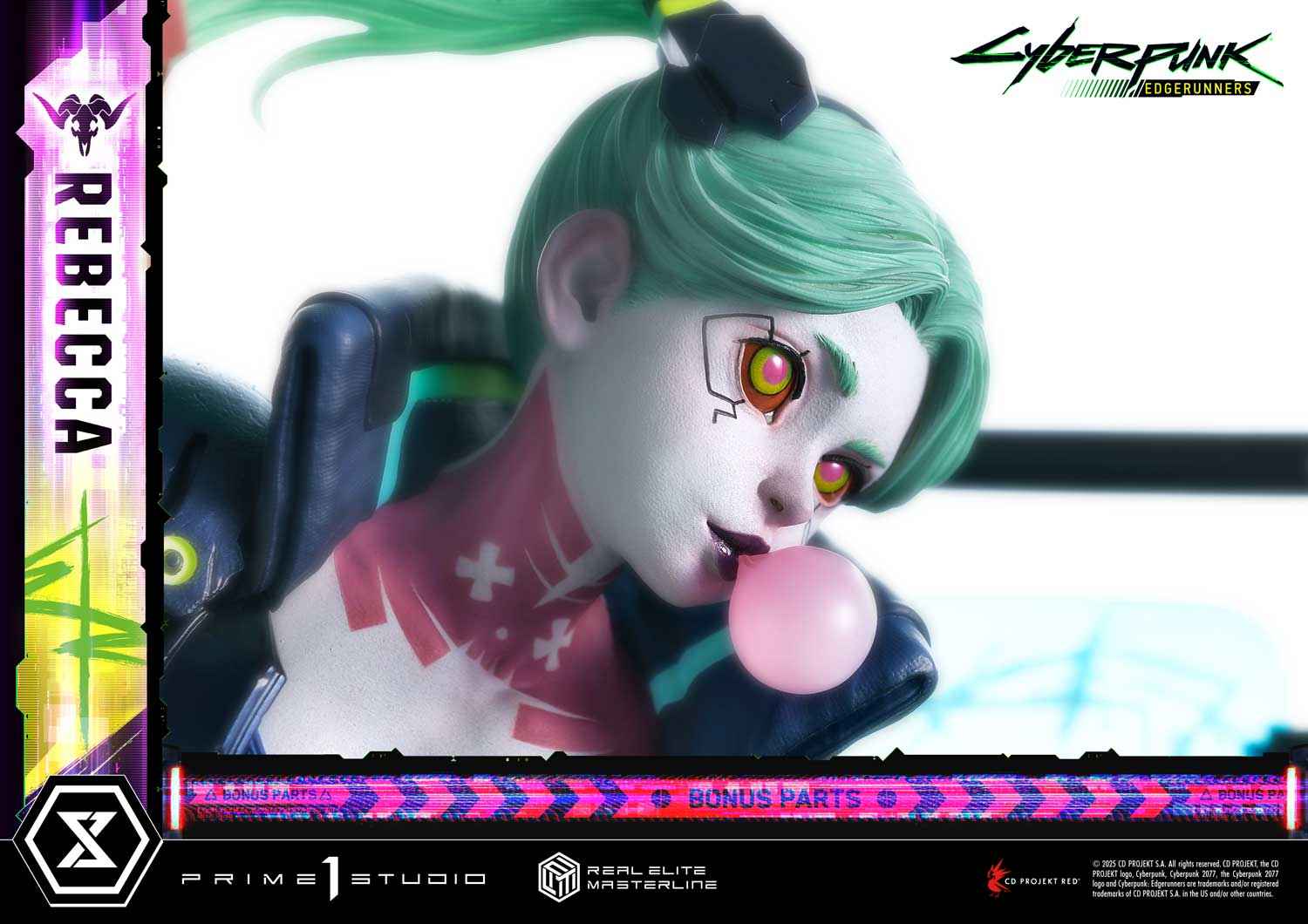Cyberpunk Edgerunners Prime 1 Studio Rebecca REMCP-03 REMCP-03DX Licensed Resin Statue