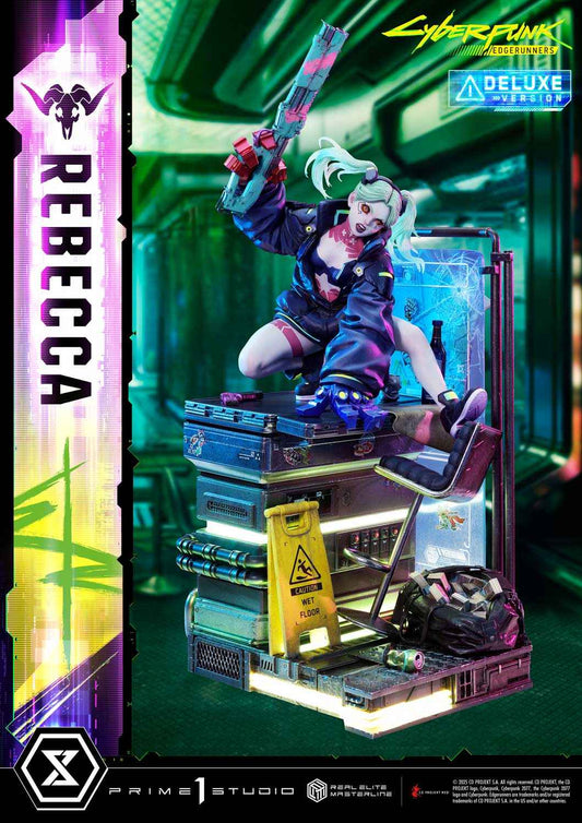 Cyberpunk Edgerunners Prime 1 Studio Rebecca REMCP-03 REMCP-03DX Licensed Resin Statue