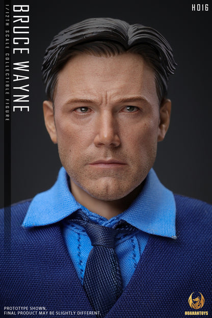 DC Comics HuahanToys Bruce Wayne Batman H016 H017 H018 1/12 Licensed Action Figure