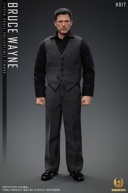 DC Comics HuahanToys Bruce Wayne Batman H016 H017 H018 1/12 Licensed Action Figure