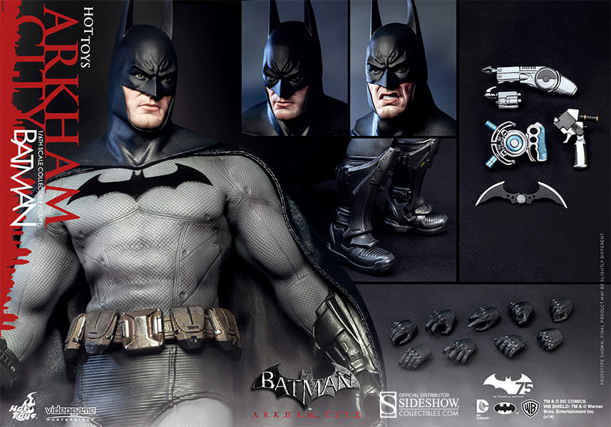 DC Comics Hot Toys Batman Arkham City VGM18 1/6 Licensed Action Figure